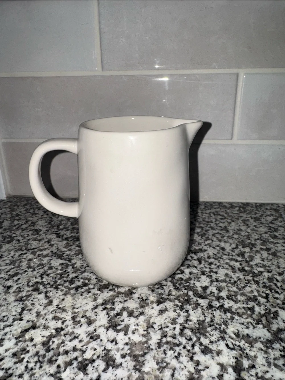 Rae Dunn small Ceramic Syrup Pitcher - Home Dining